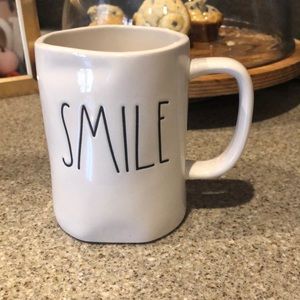 Smile Rae Dunn Coffee Mug